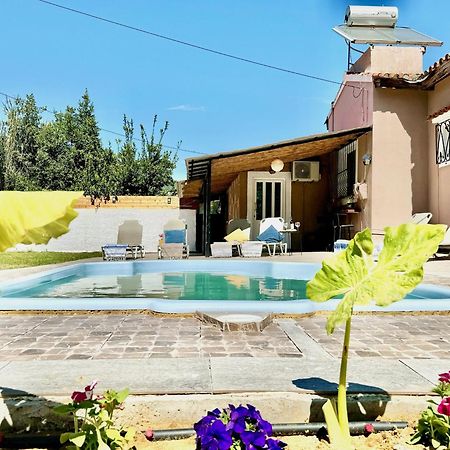 Beach Villa Night Flower With Private Pool By Dadovillas Dassia  Exterior foto
